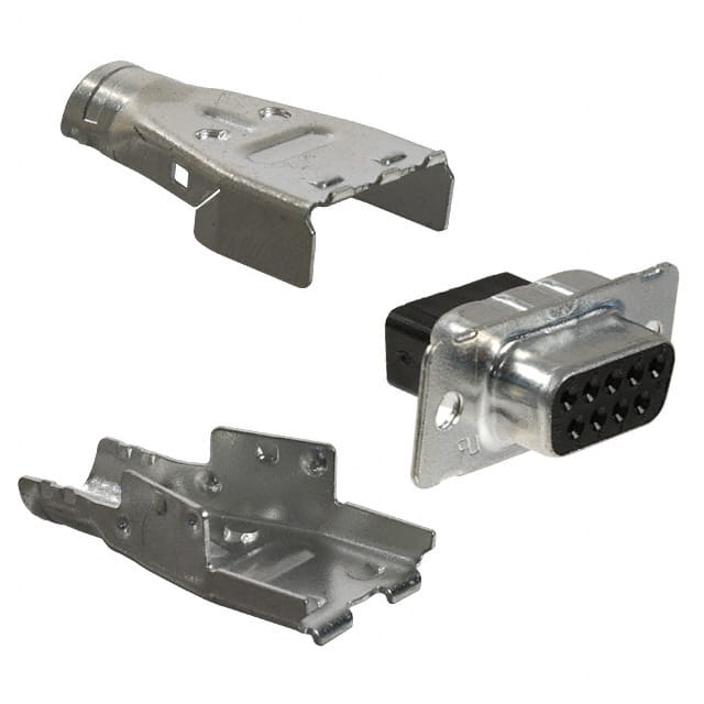 747523-1 TE Connectivity AMP Connectors  Alloggiamenti per connettori D-Sub a forma di D